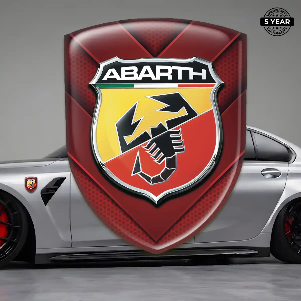 Abarth Emblem Badge Outer Style