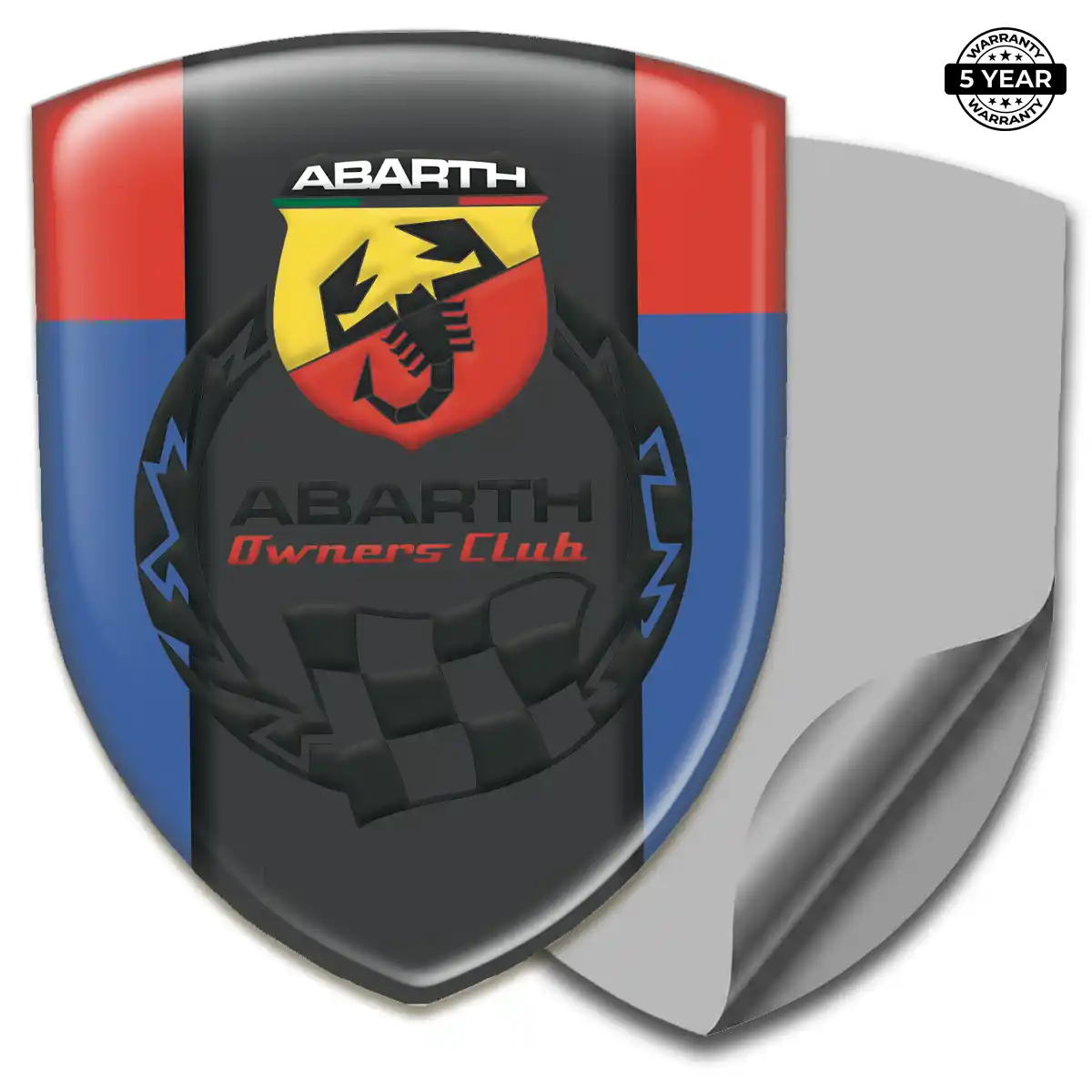 Abarth Emblem Badge Performance Style
