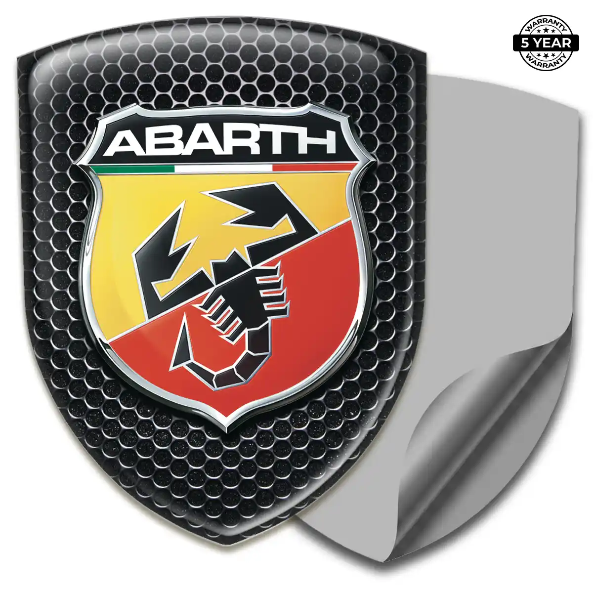 Abarth Emblem Badge Refined Design