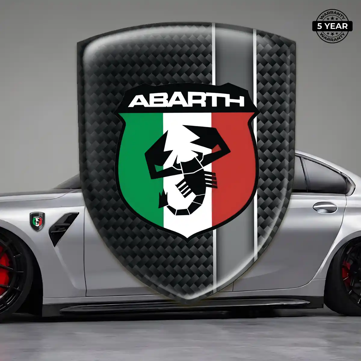 Abarth Emblem Badge Resin Elite