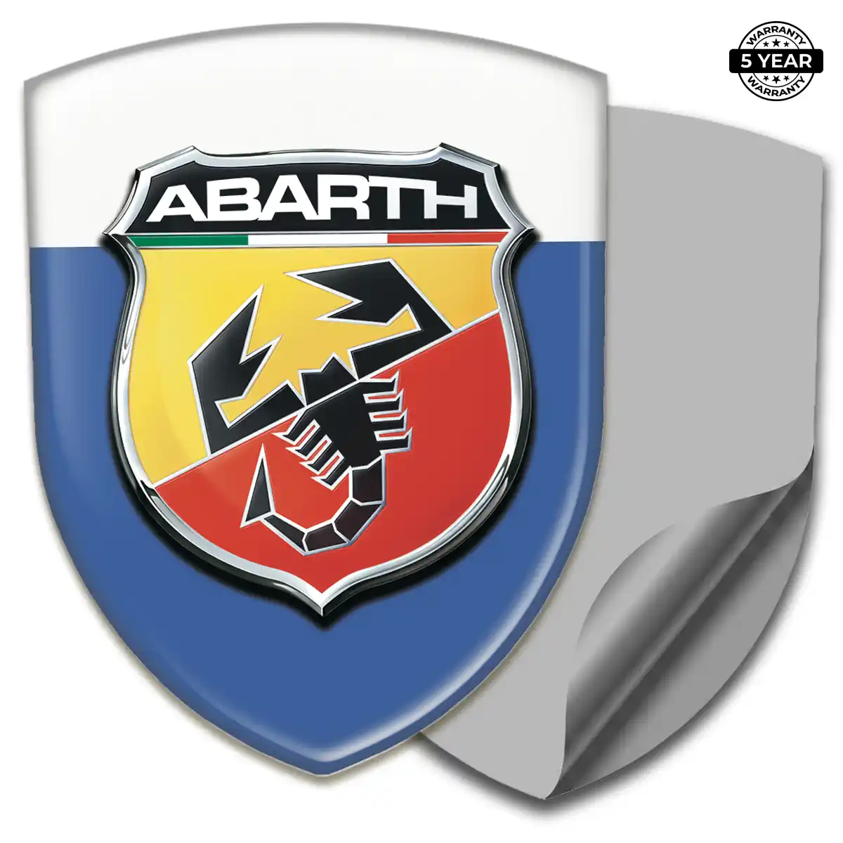 Abarth Emblem Badge Resin Luxe