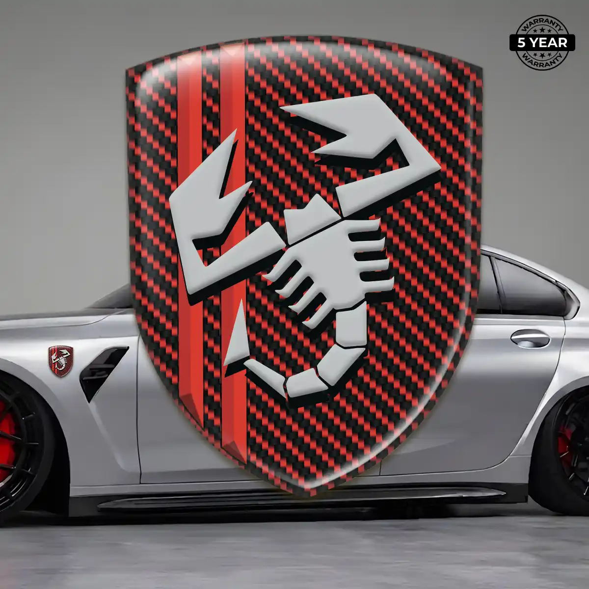 Abarth Emblem Badge Signature Grade