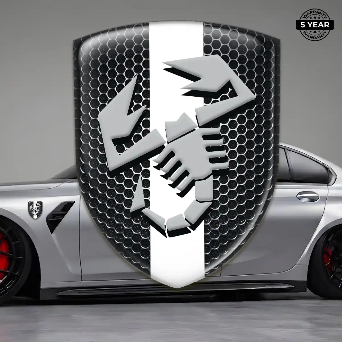 Abarth Emblem Badge Street Tuning