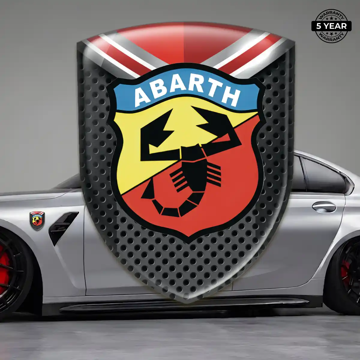 Abarth Emblem Crest Auto Tuning