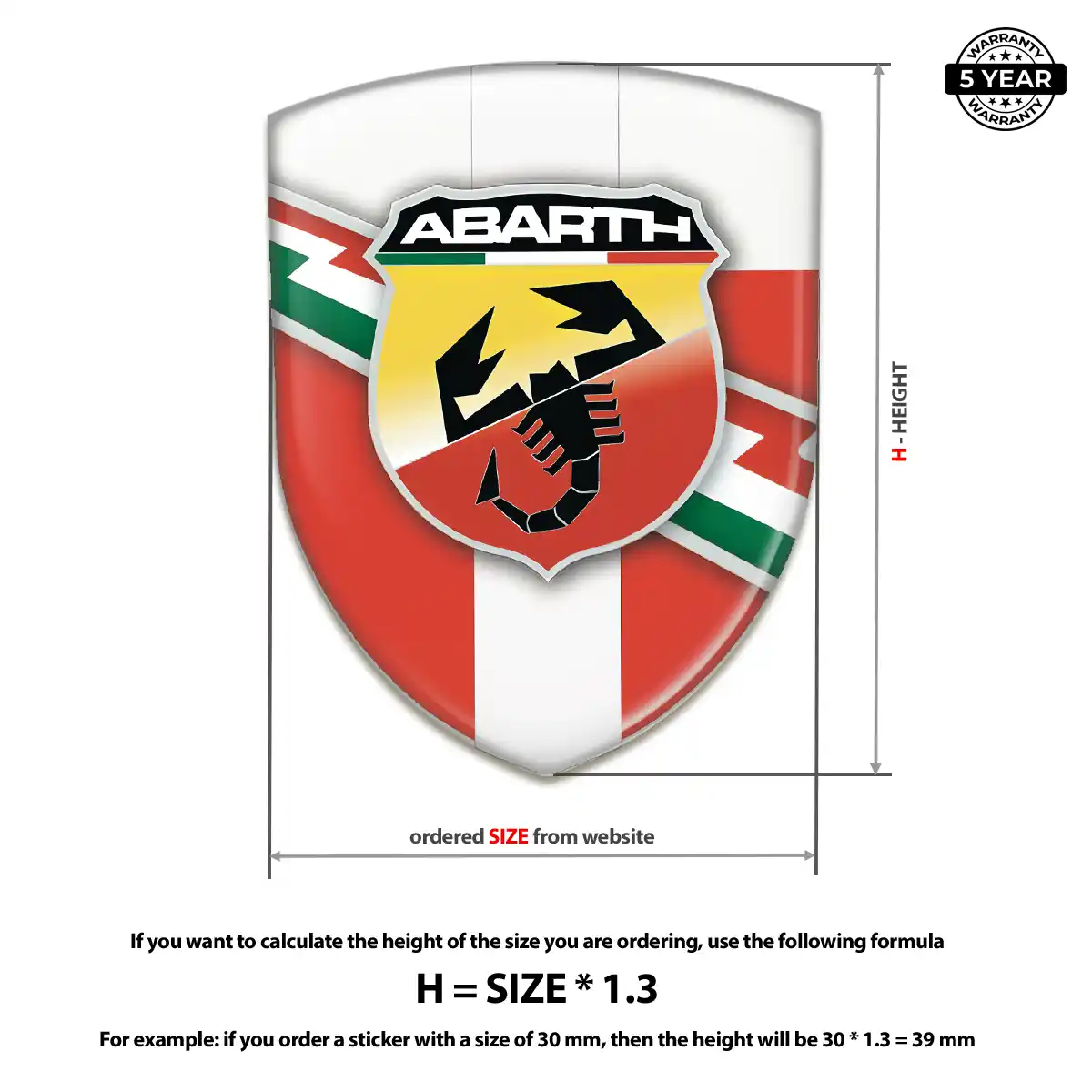 Abarth Emblem Crest Exclusive Series