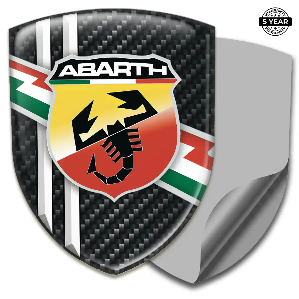 Abarth Emblem Crest Exterior Luxe