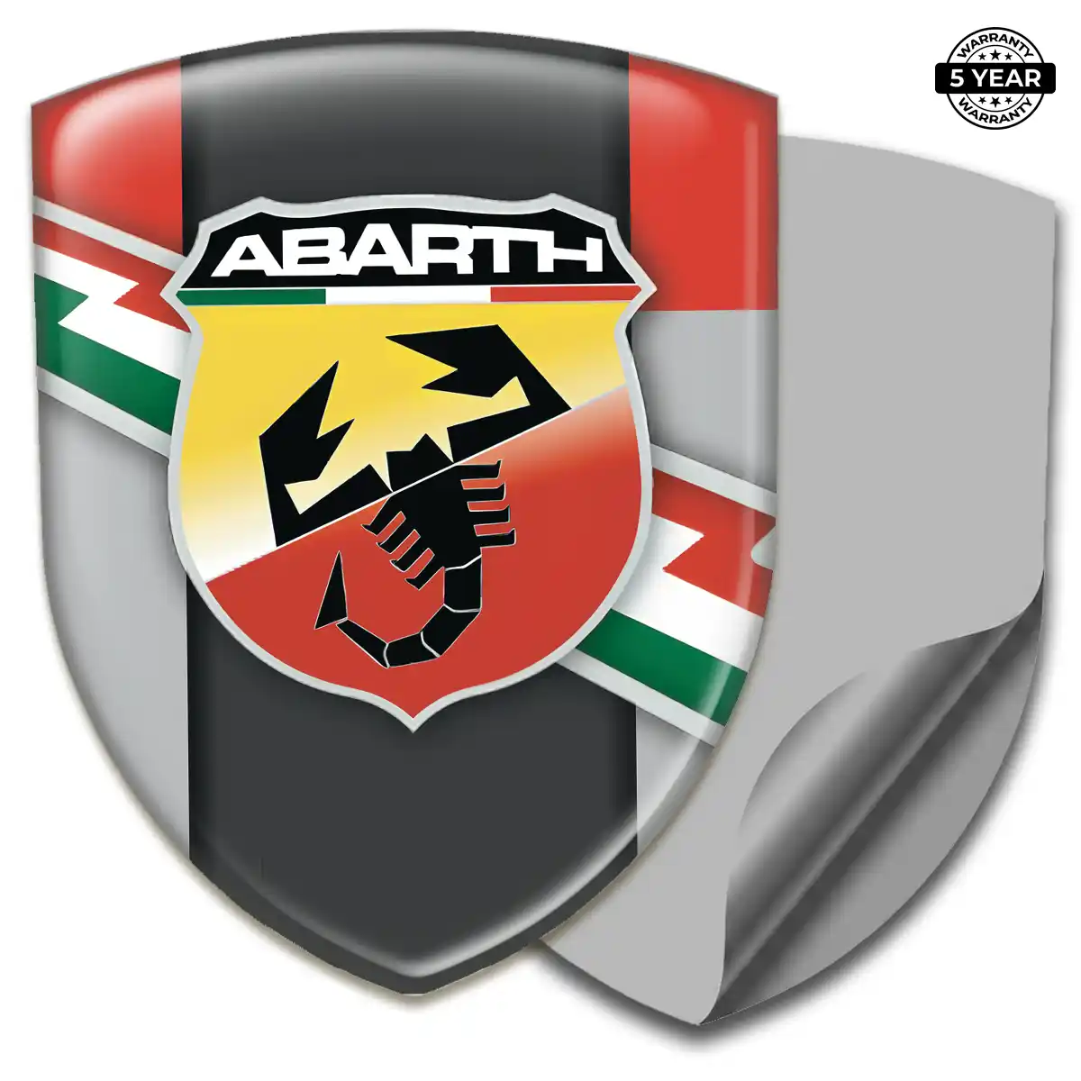 Abarth Emblem Crest Interior Elegance