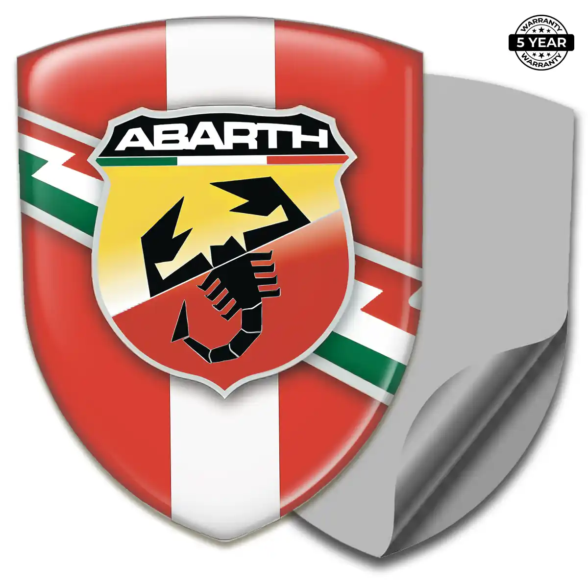 Abarth Emblem Crest Interior Luxe