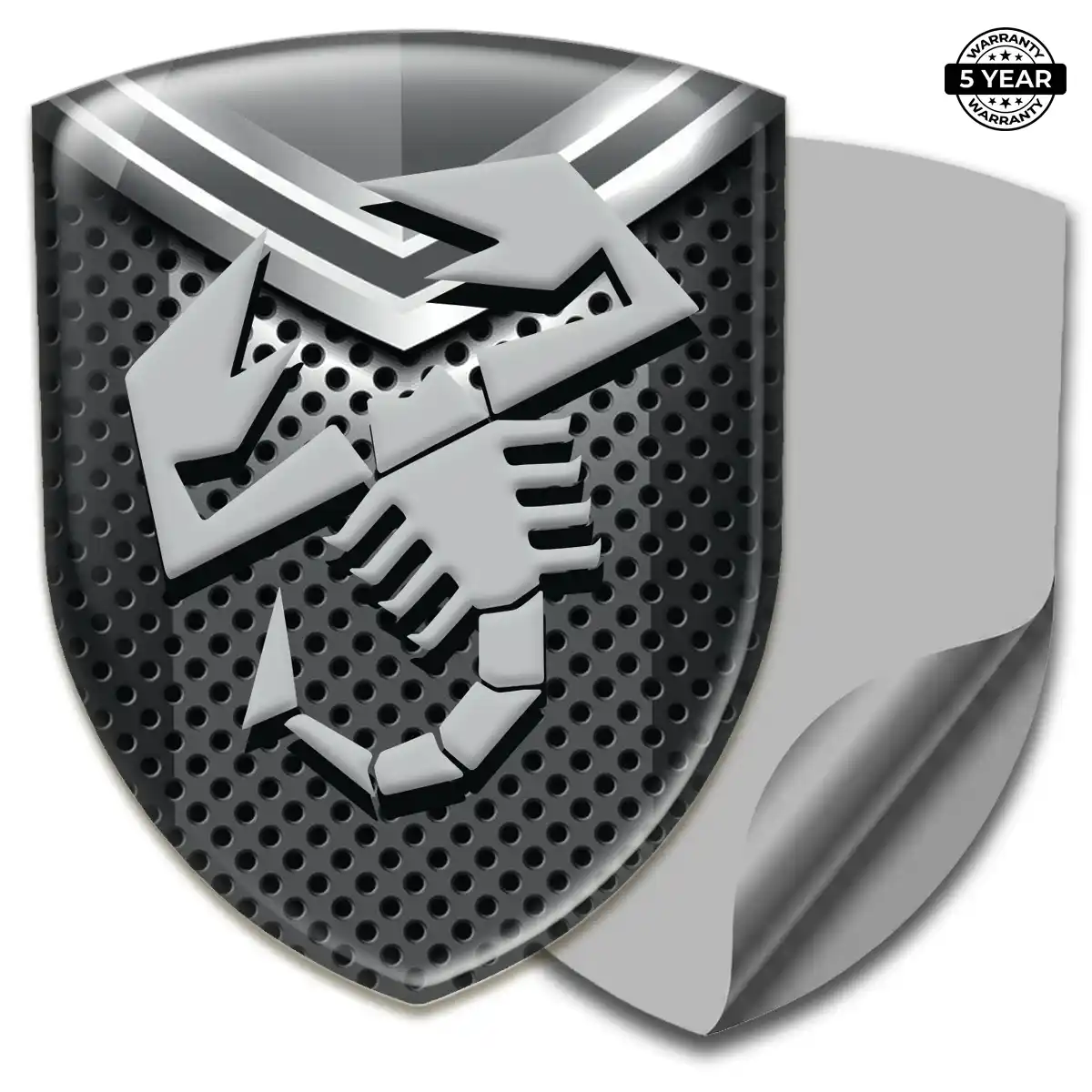 Abarth Emblem Crest Outer Style