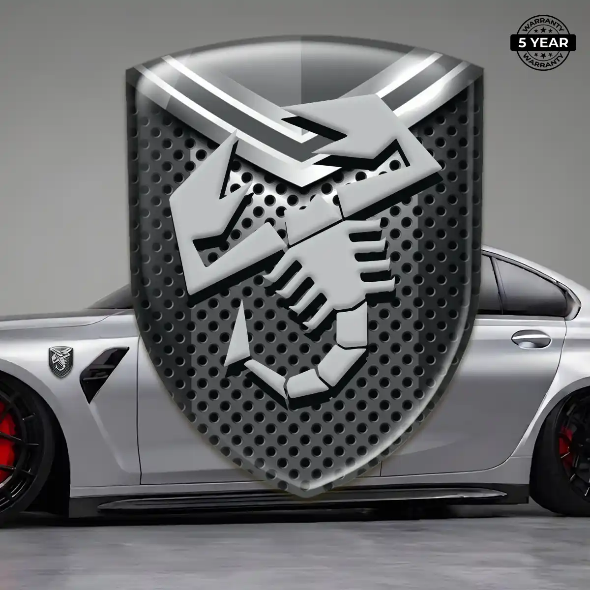 Abarth Emblem Crest Outer Style