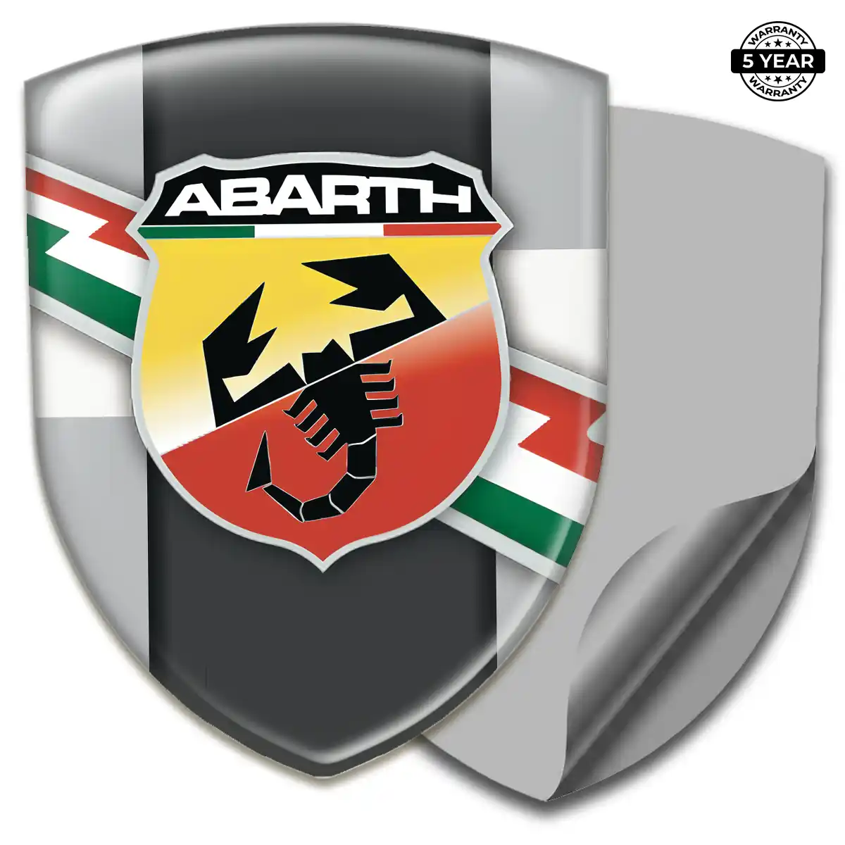 Abarth Emblem Crest Performance Style