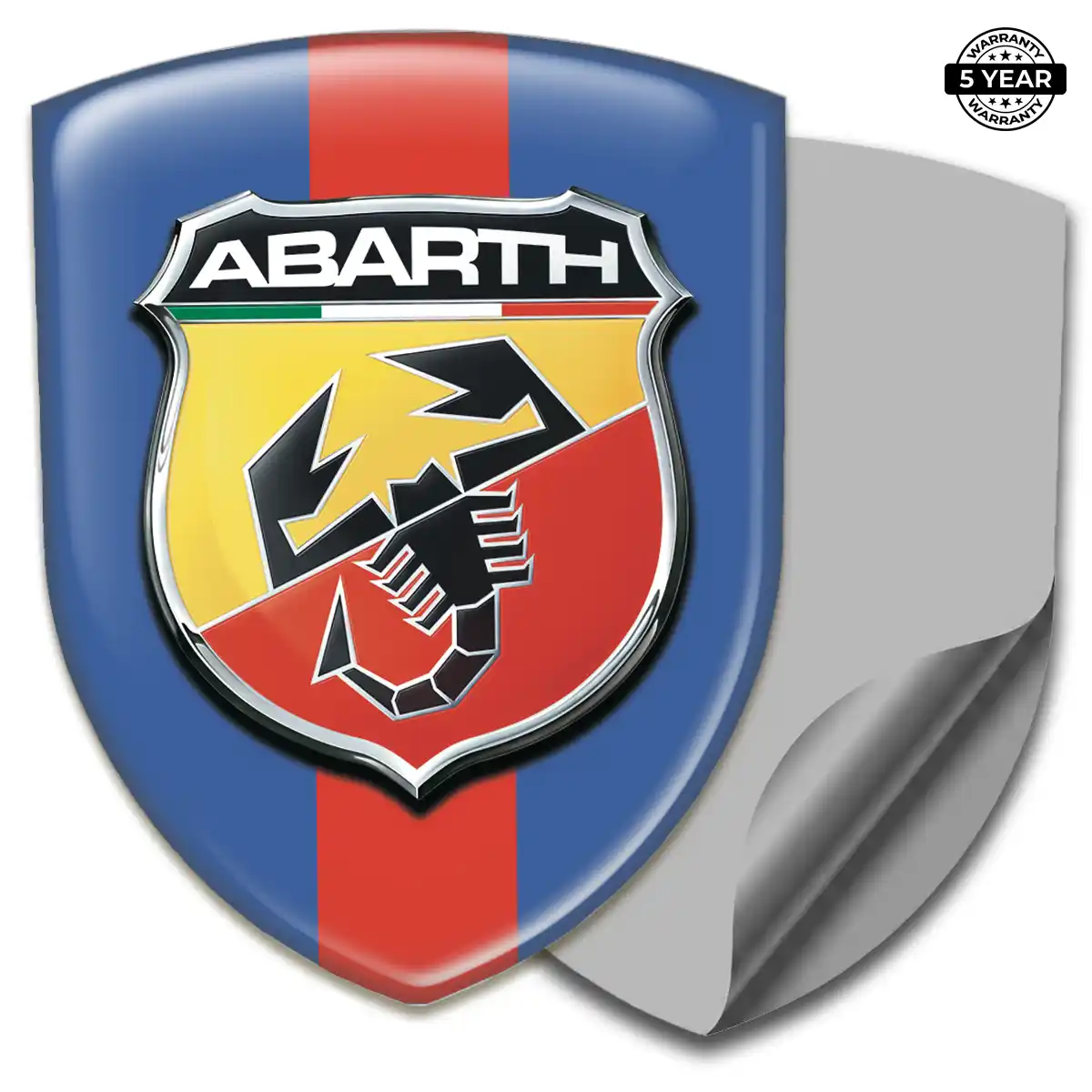 Abarth Emblem Crest Refined Design
