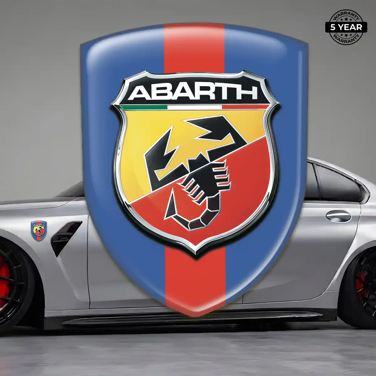 Abarth Emblem Crest Refined Design