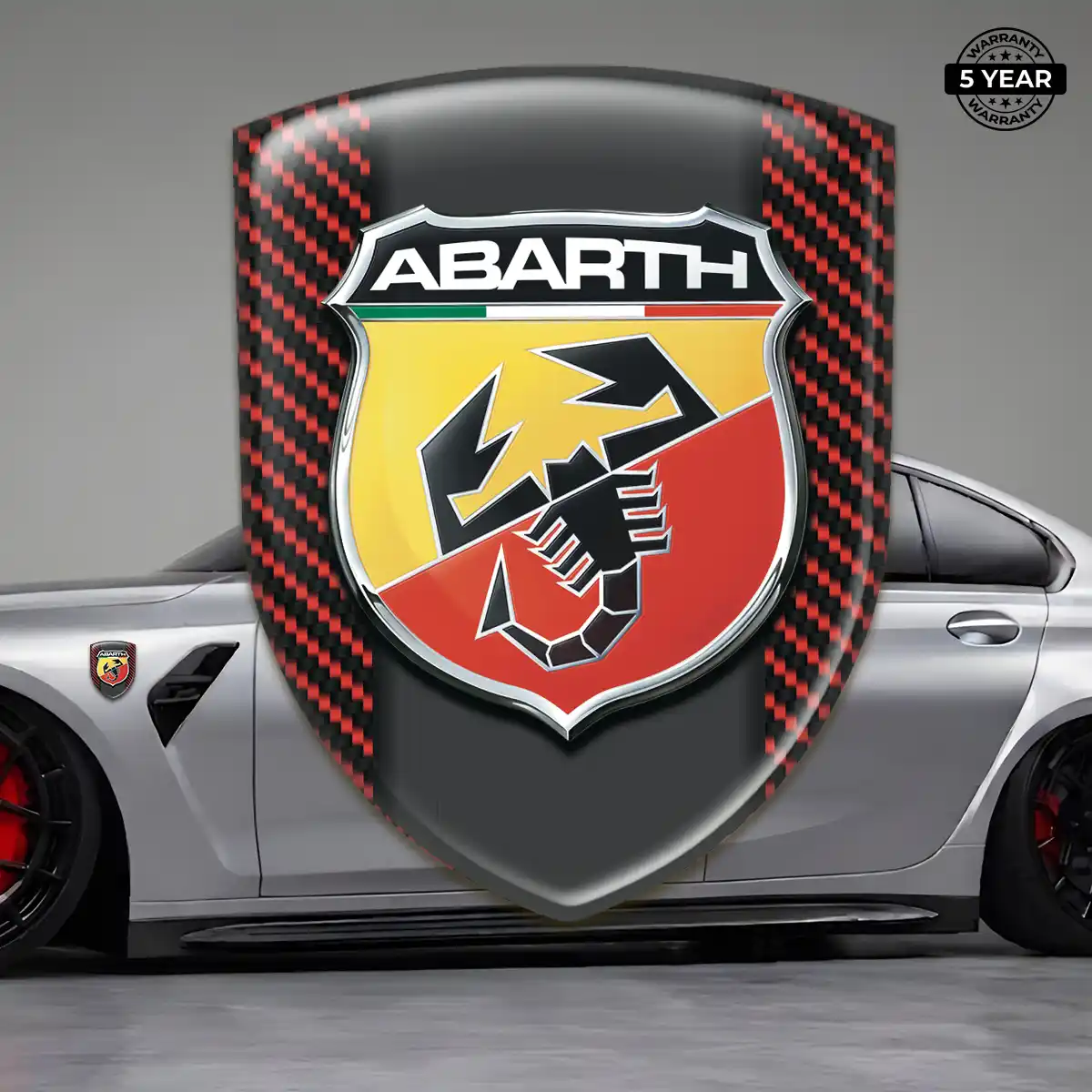Abarth Emblem Crest Signature Grade