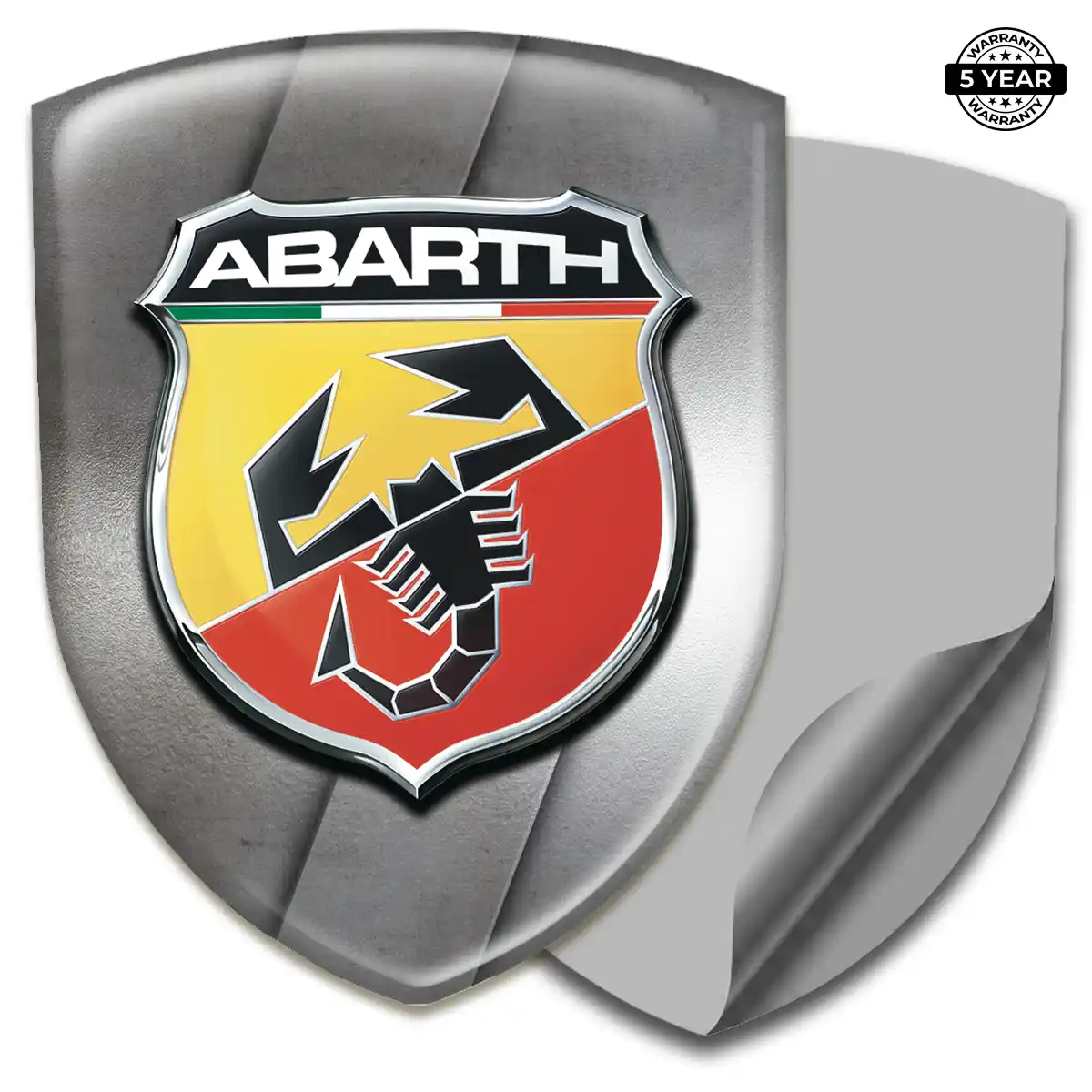 Abarth Emblem Crest Sleek Style