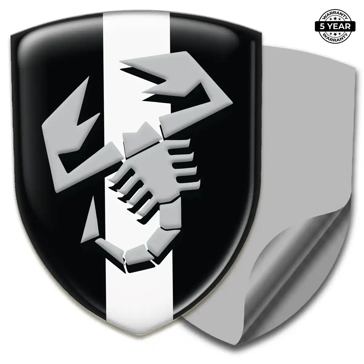 Abarth Emblem Domed Badge Elite Edition