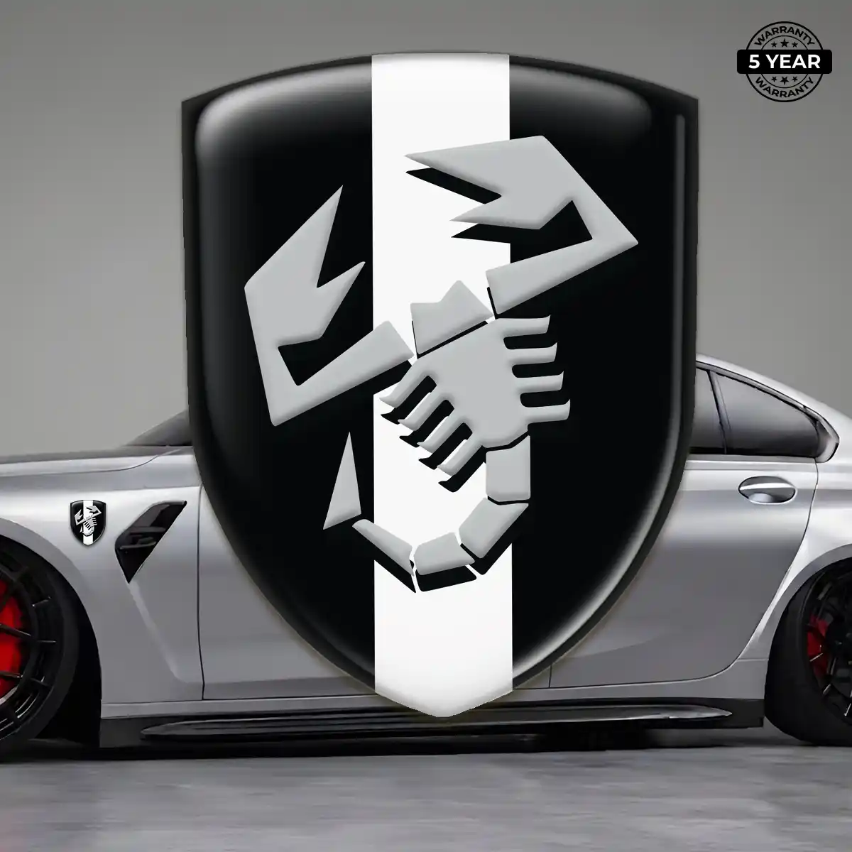 Abarth Emblem Domed Badge Elite Edition
