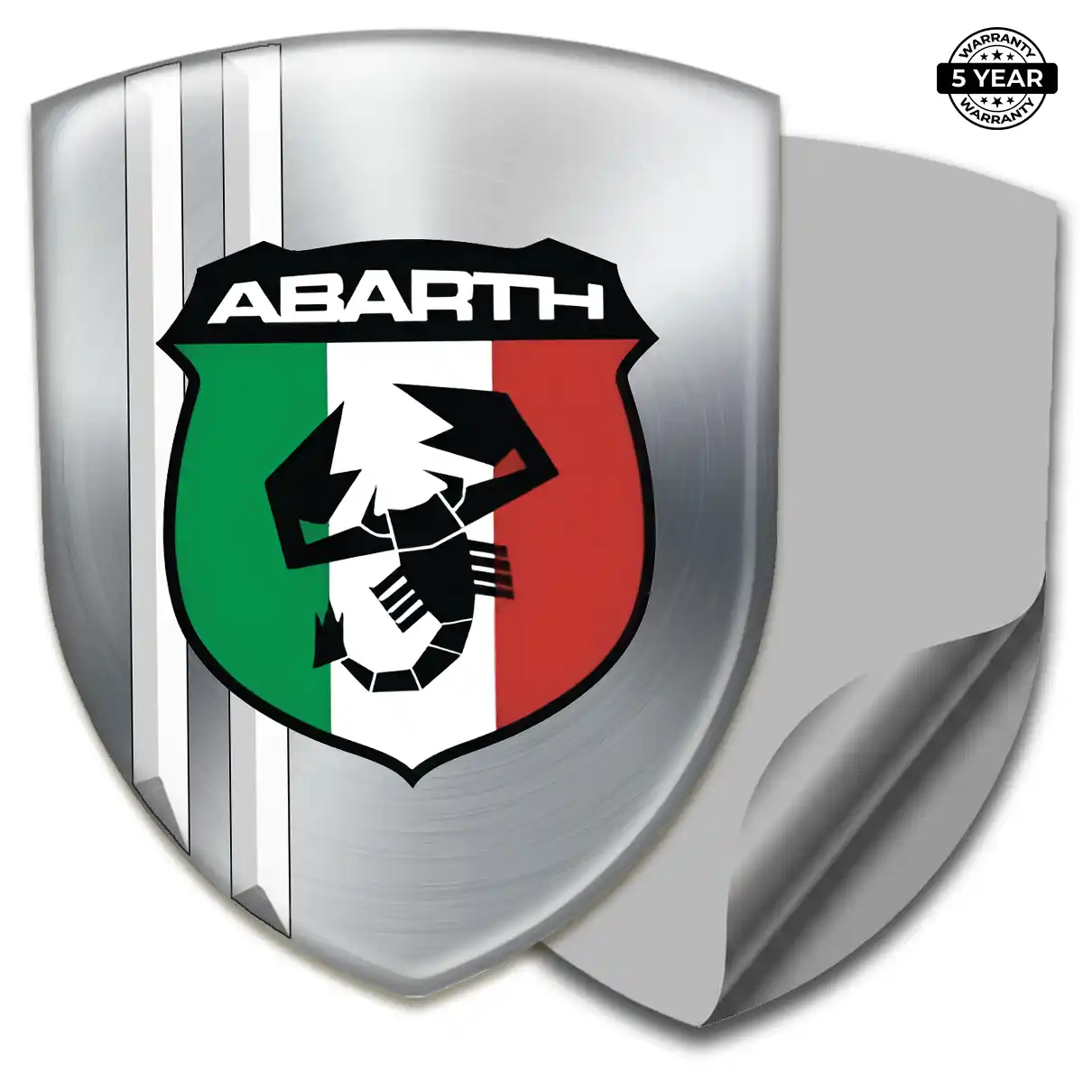 Abarth Emblem Domed Badge Signature Grade