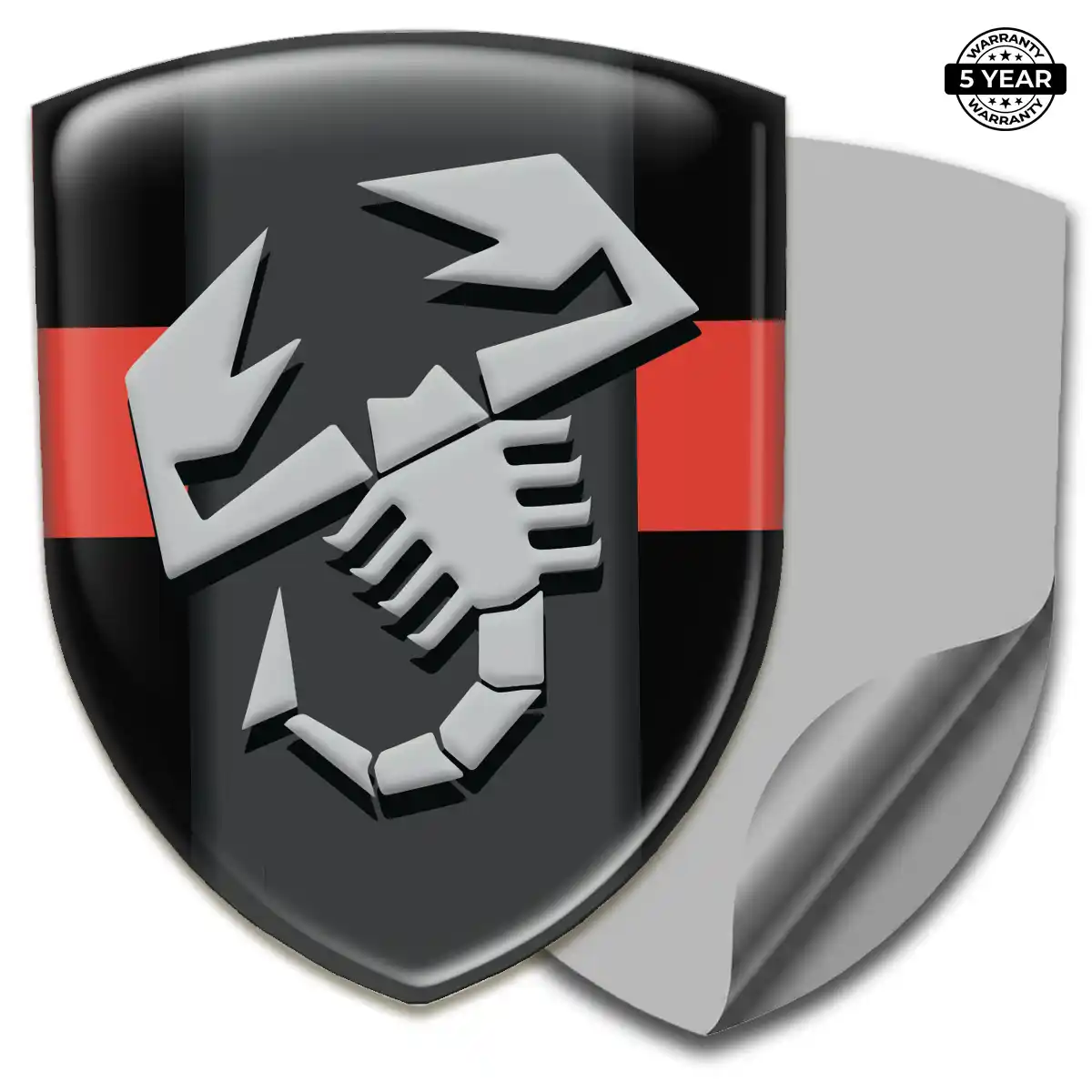 Abarth Emblem Domed Badge Superior Craft