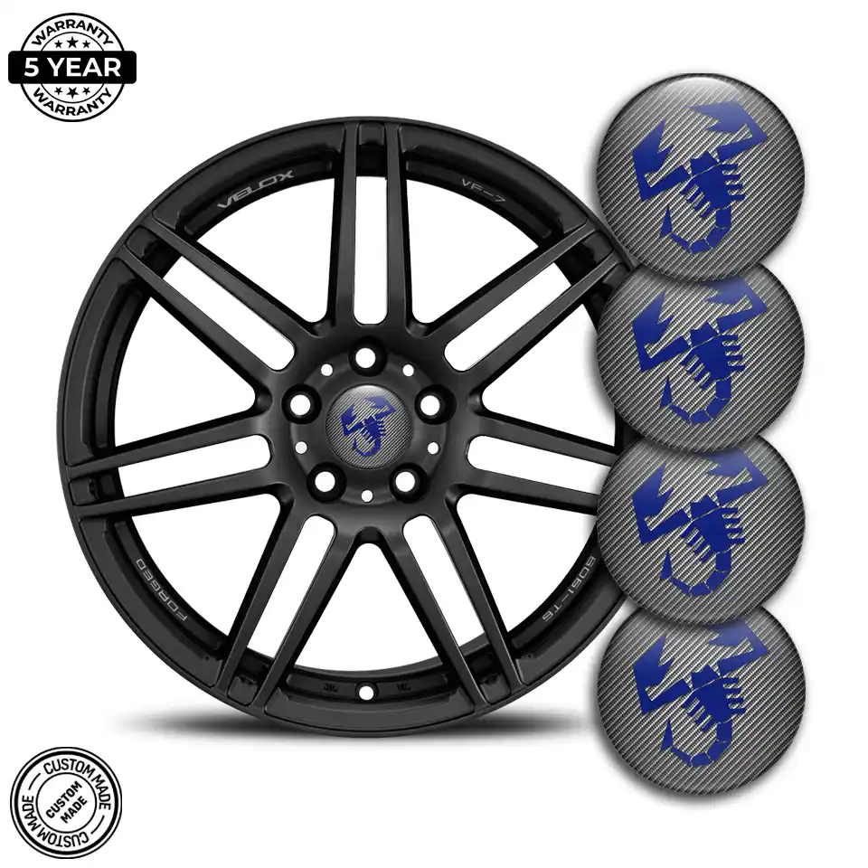 Abarth Emblem Epoxy Self-Adhesive Stylish Design