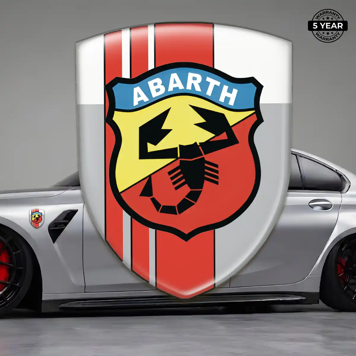 Abarth Emblem Interior Elegance