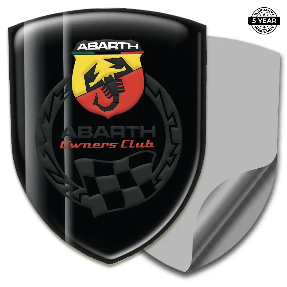 Abarth Emblem Interior Luxe