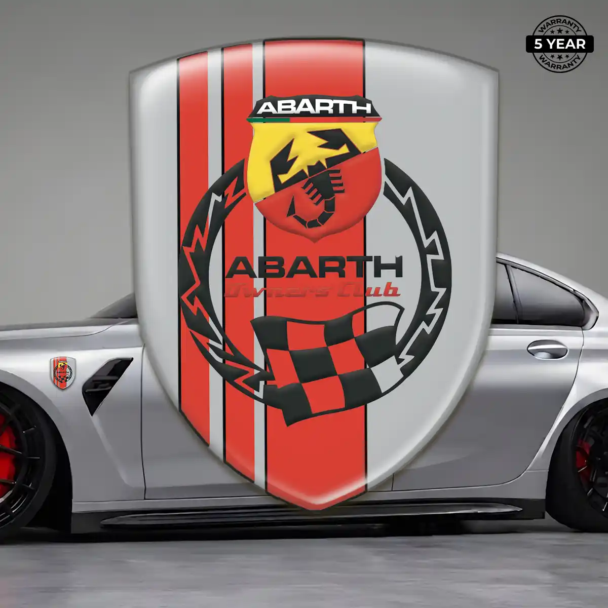 Abarth Emblem Logo Auto Tuning