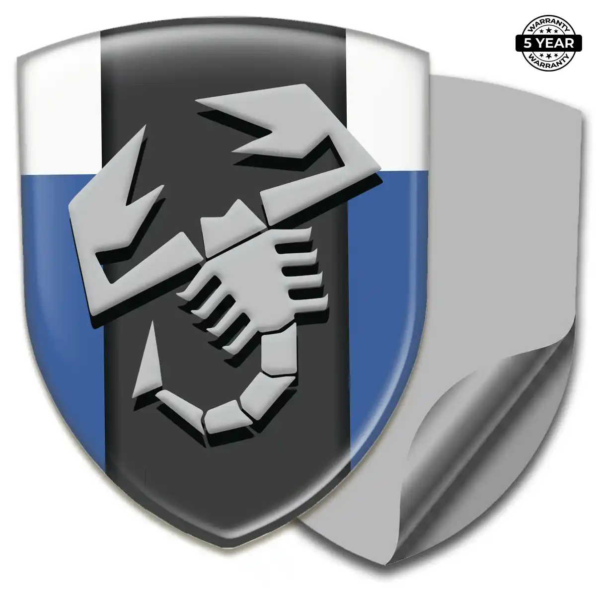 Abarth Emblem Logo Badge Auto Tuning