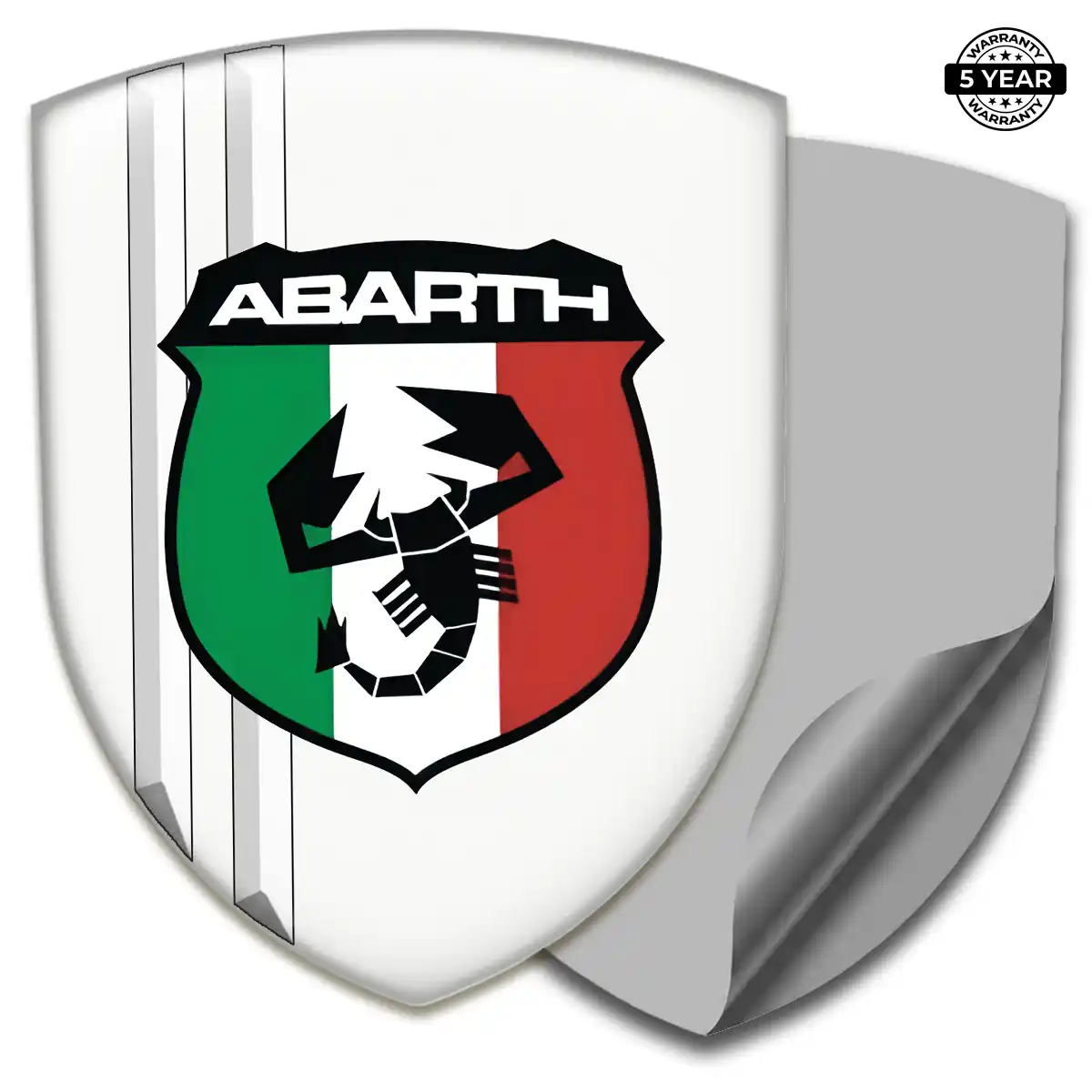 Abarth Emblem Logo Badge Cabin Style