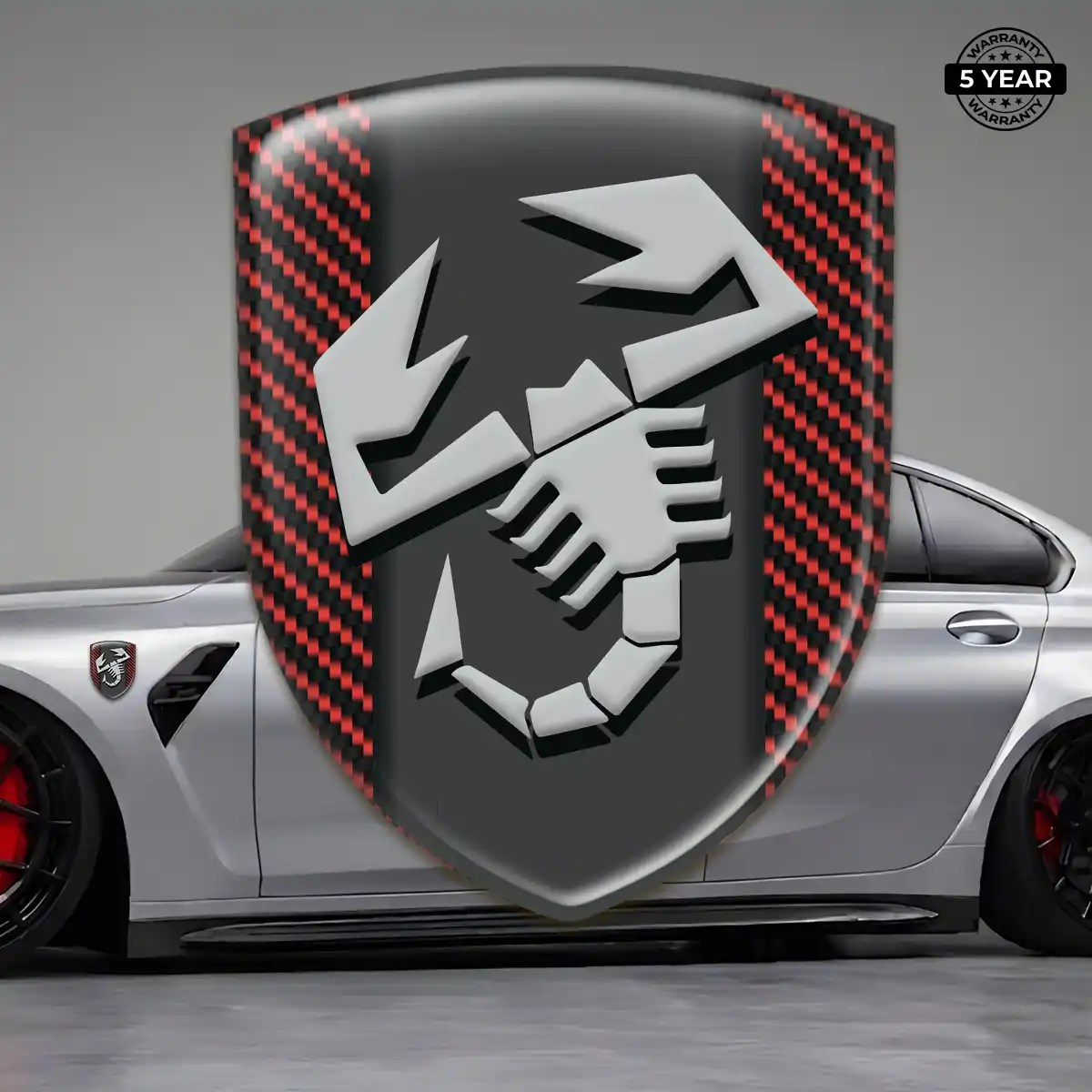 Abarth Emblem Logo Badge Elite Edition
