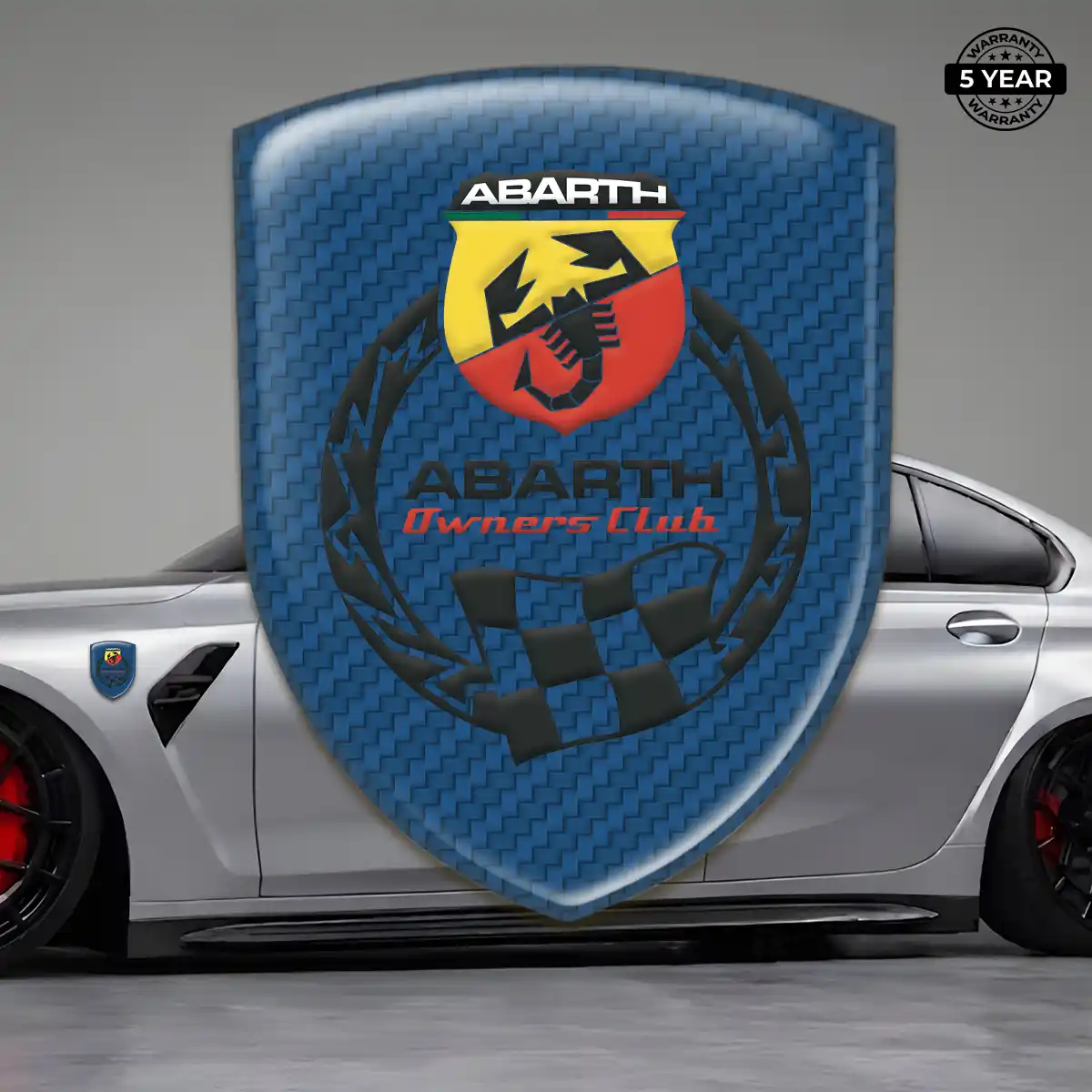 Abarth Emblem Logo Badge Exclusive Series