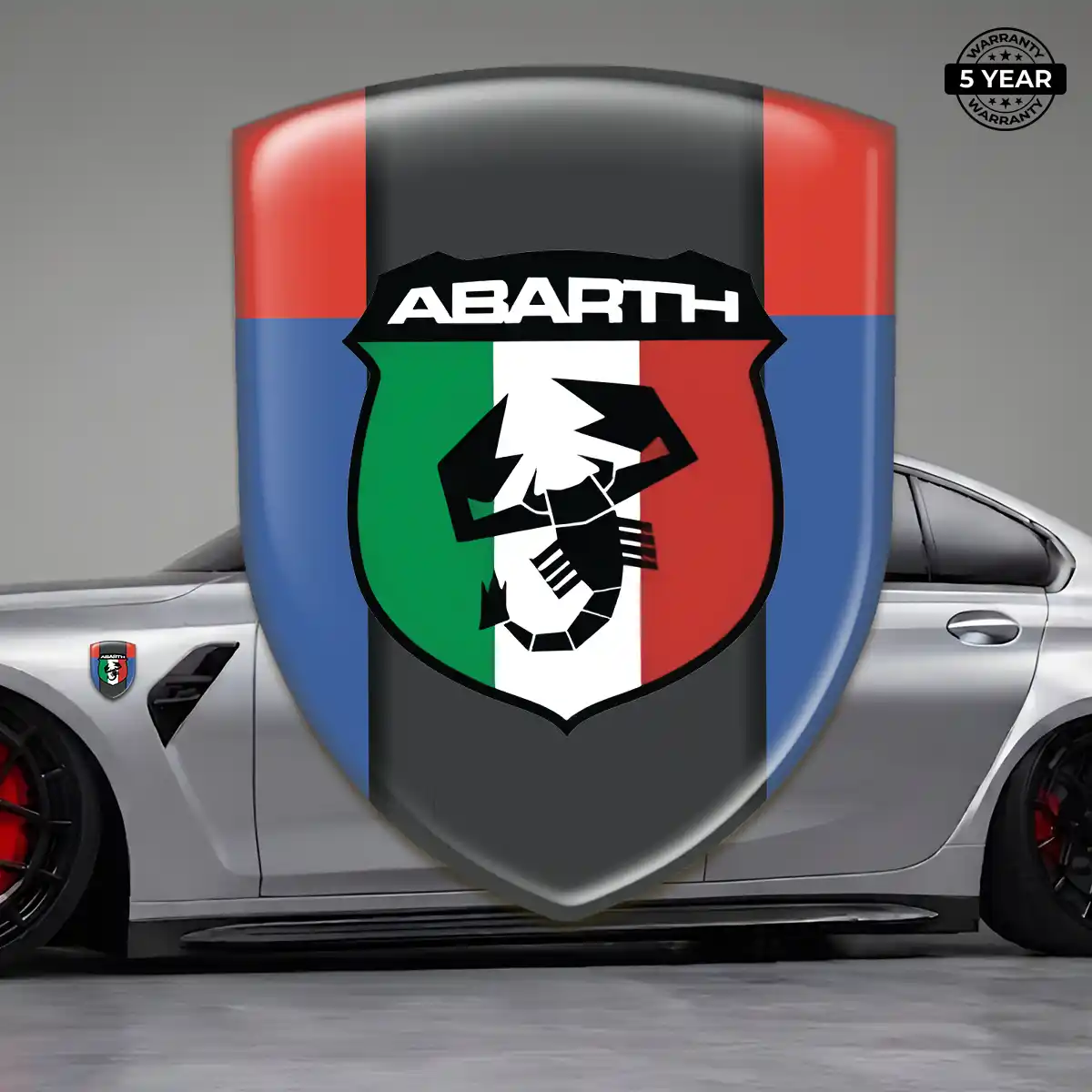 Abarth Emblem Logo Badge Exterior Luxe