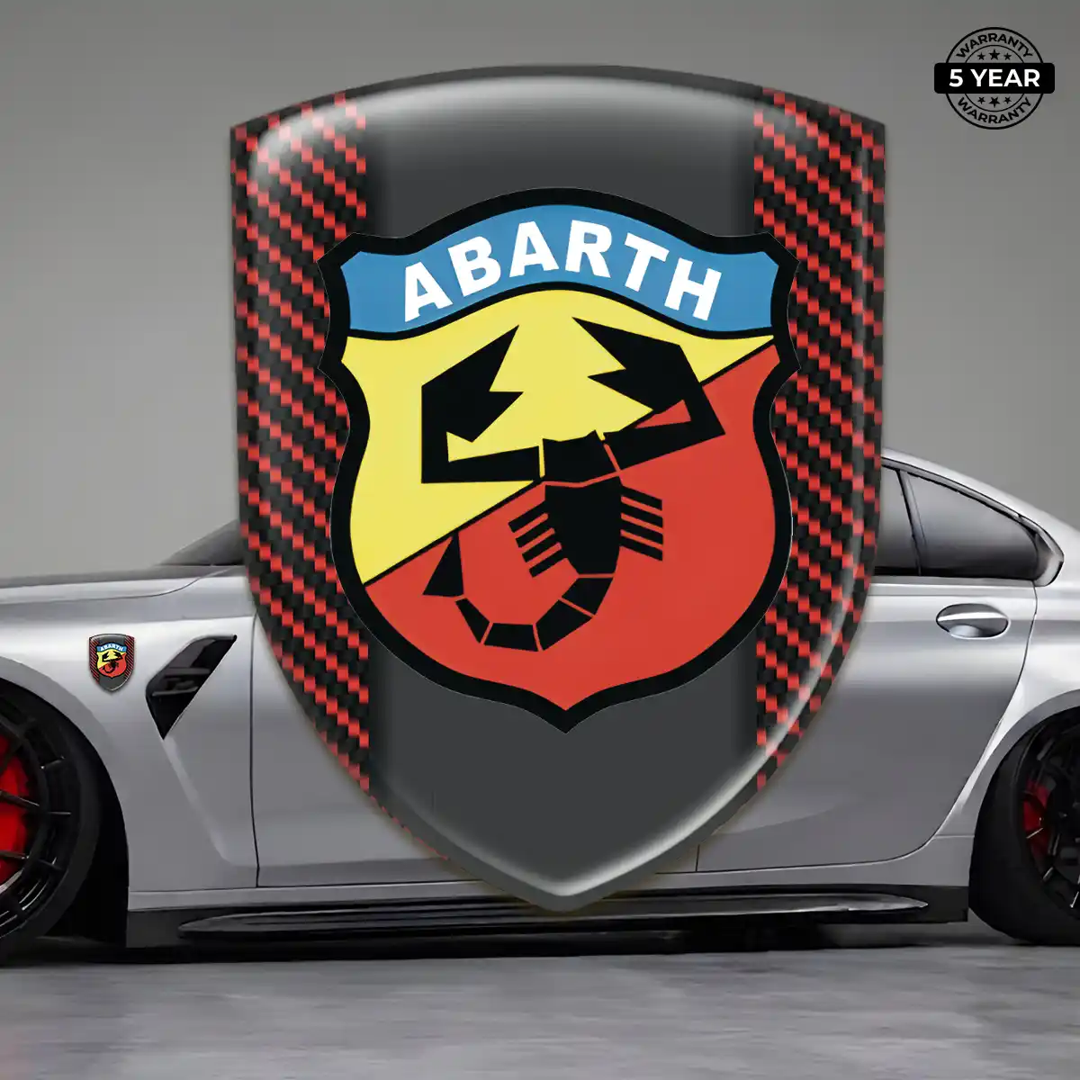 Abarth Emblem Logo Badge Noble Edition