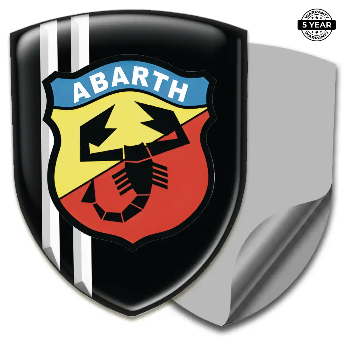 Abarth Emblem Logo Badge Opulent Line