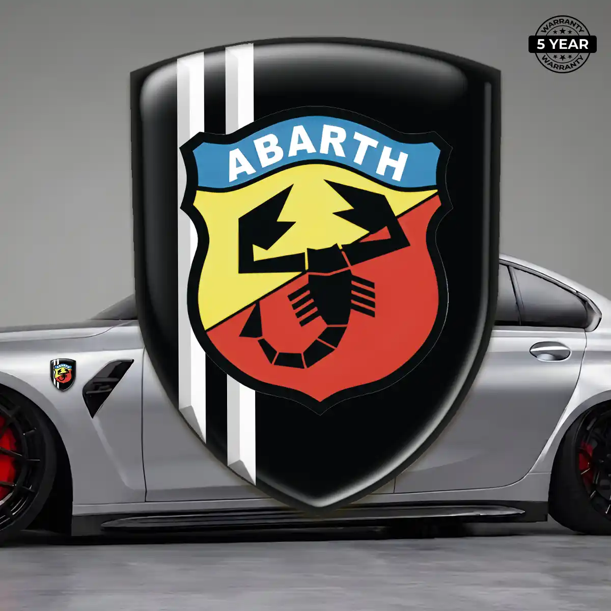 Abarth Emblem Logo Badge Opulent Line