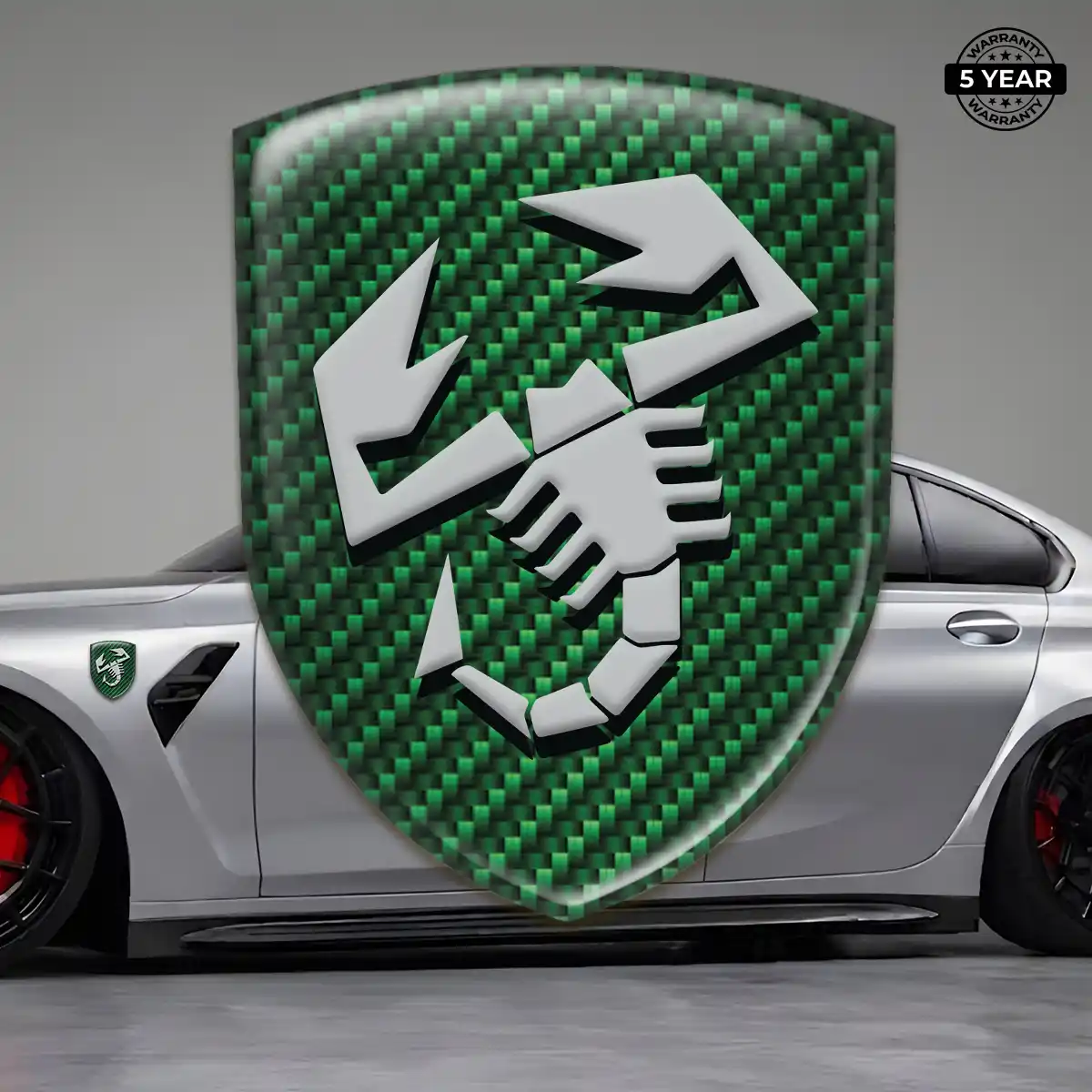 Abarth Emblem Logo Badge Performance Style