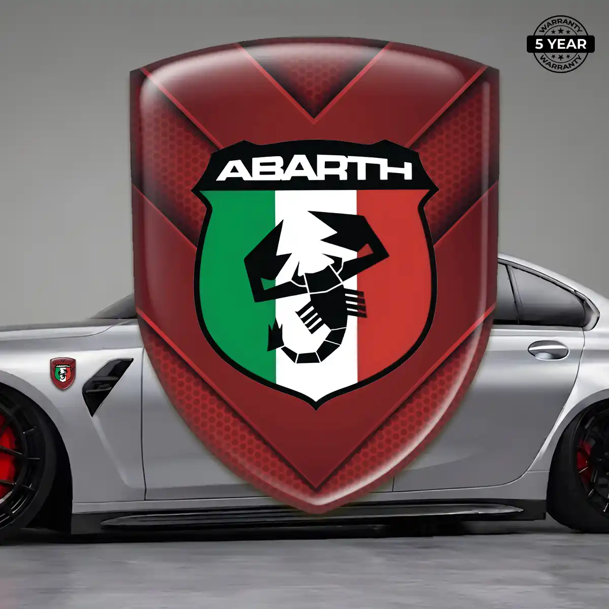 Abarth Emblem Logo Badge Prestige Line