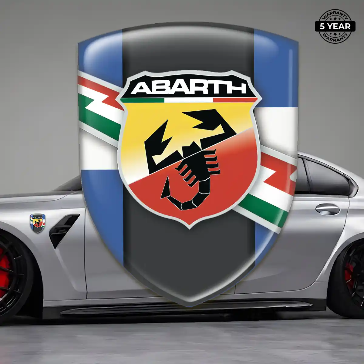 Abarth Emblem Logo Badge Prime Quality