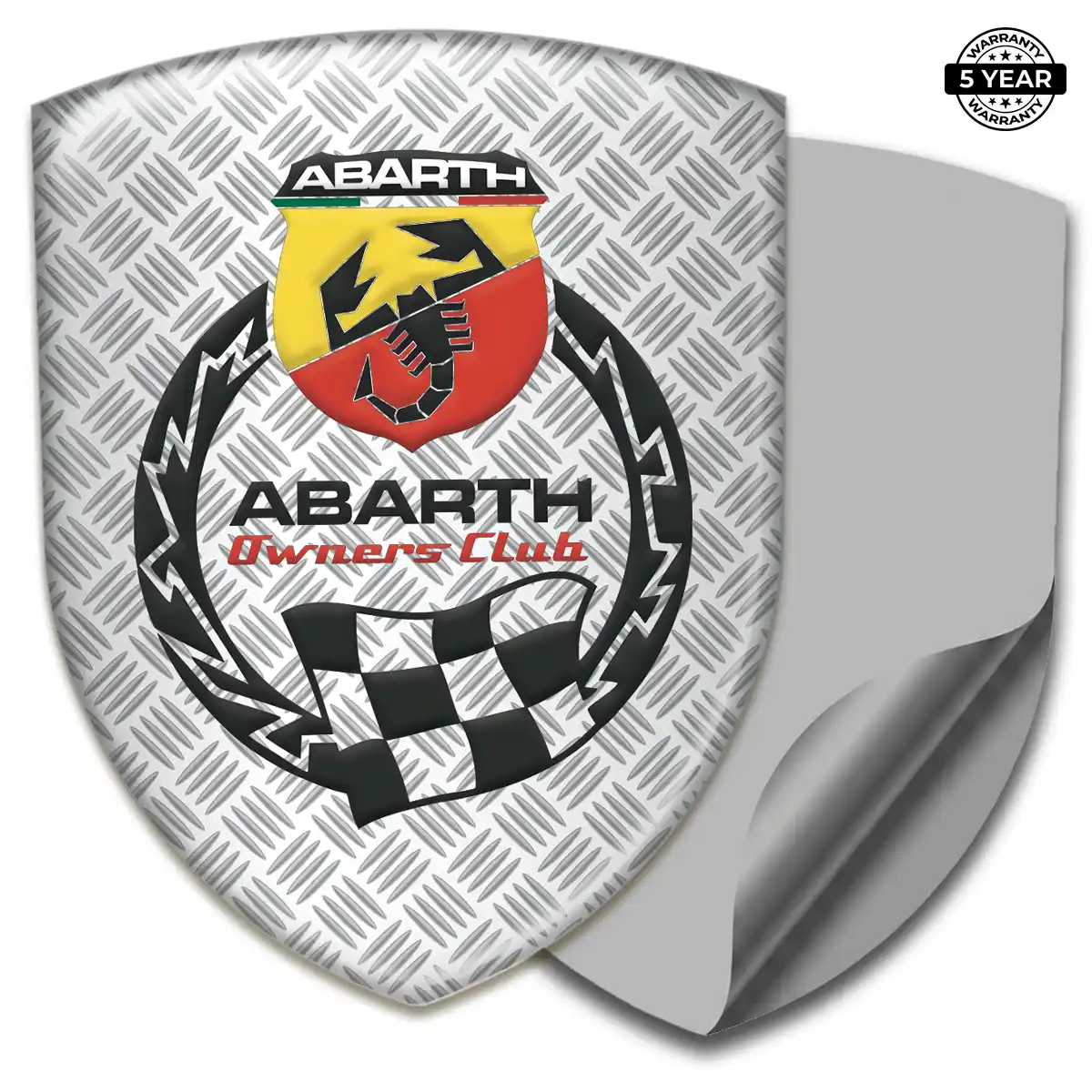 Abarth Emblem Logo Badge Refined Design