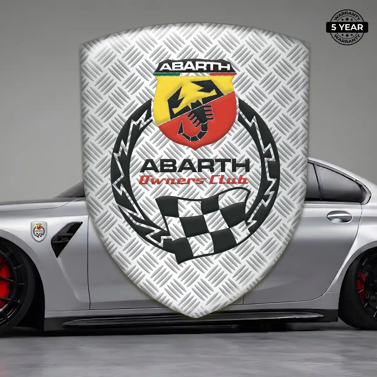 Abarth Emblem Logo Badge Refined Design
