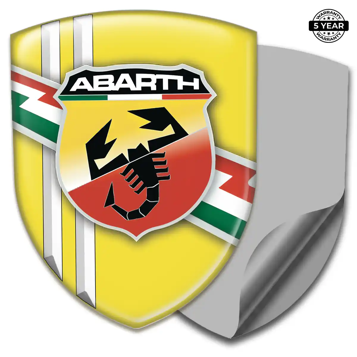 Abarth Emblem Logo Badge Signature Grade