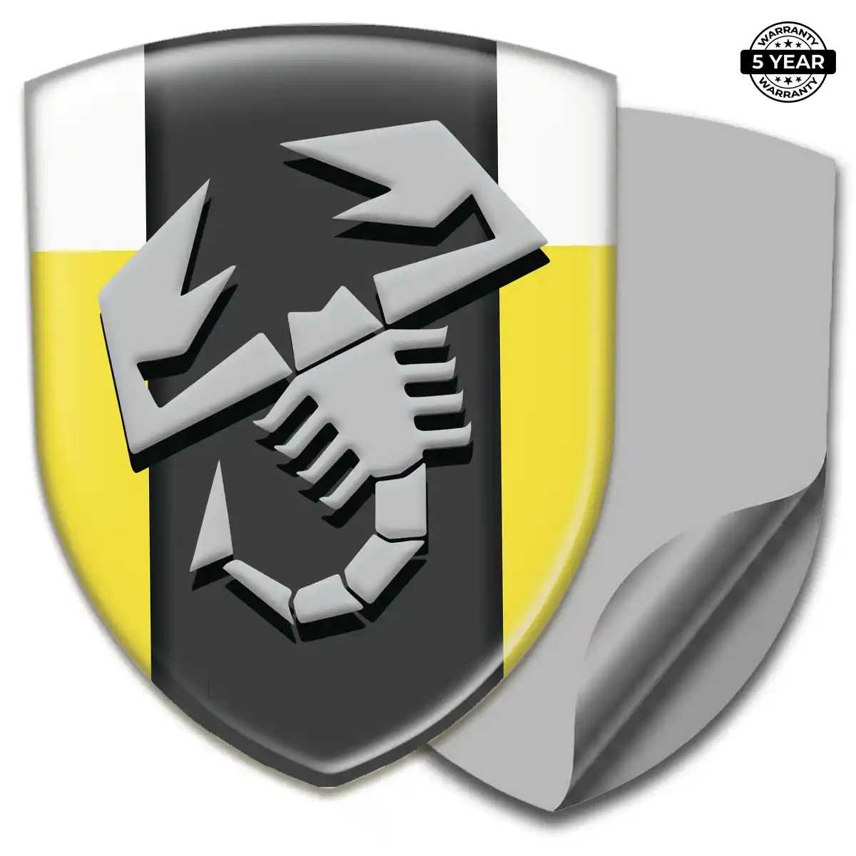 Abarth Emblem Logo Badge Sport Tuning