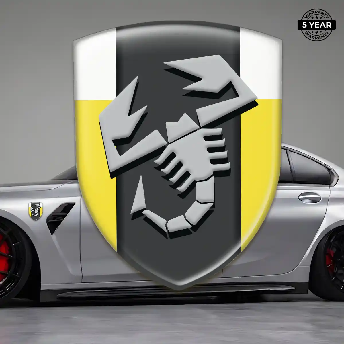 Abarth Emblem Logo Badge Sport Tuning