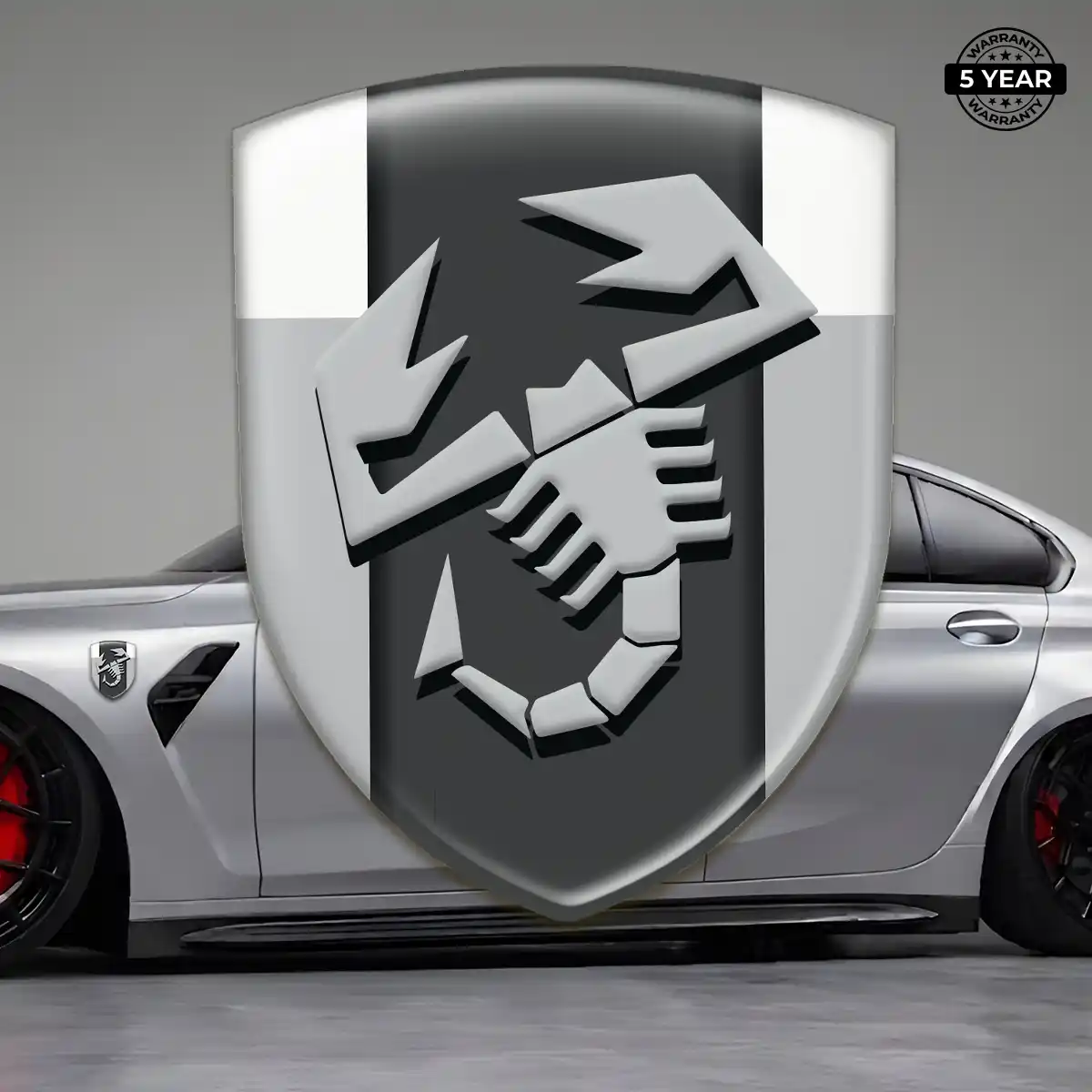Abarth Emblem Logo Badge Street Tuning