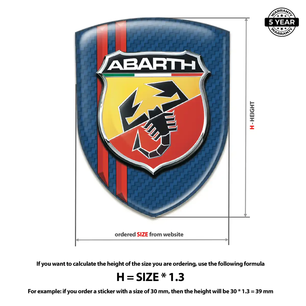 Abarth Emblem Logo Elite Edition