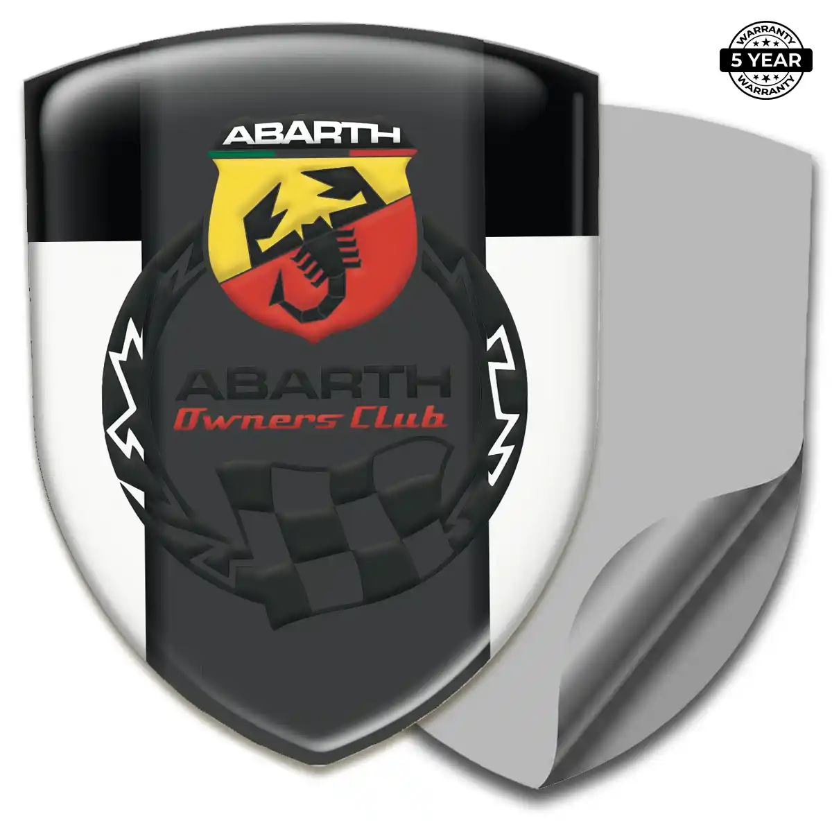 Abarth Emblem Logo Exterior Luxe