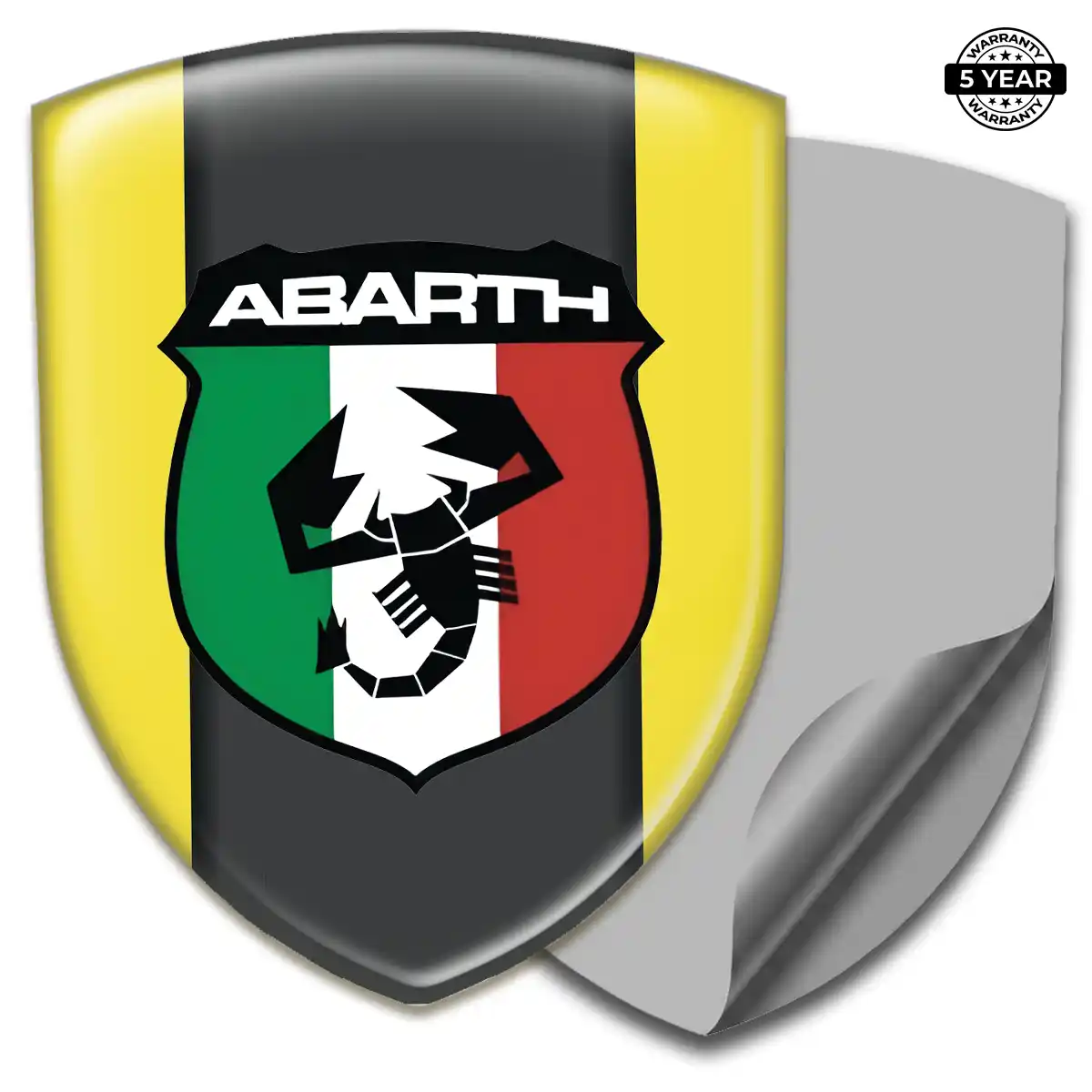Abarth Emblem Logo Outer Style