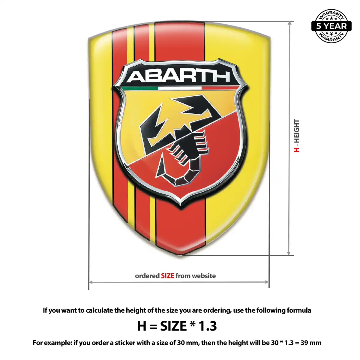 Abarth Emblem Logo Performance Style