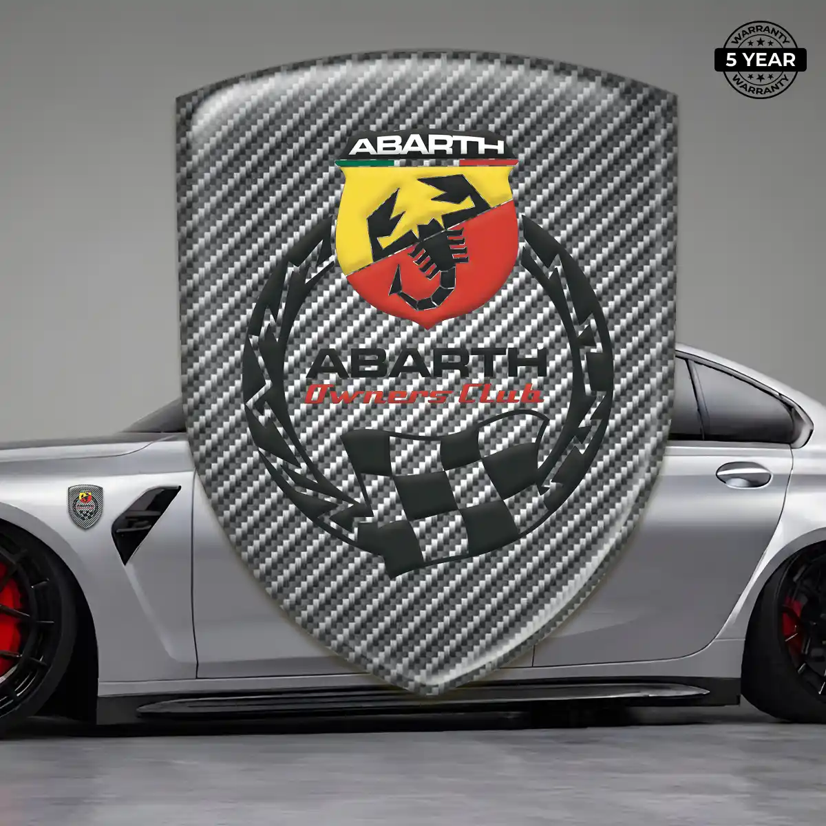 Abarth Emblem Logo Signature Grade
