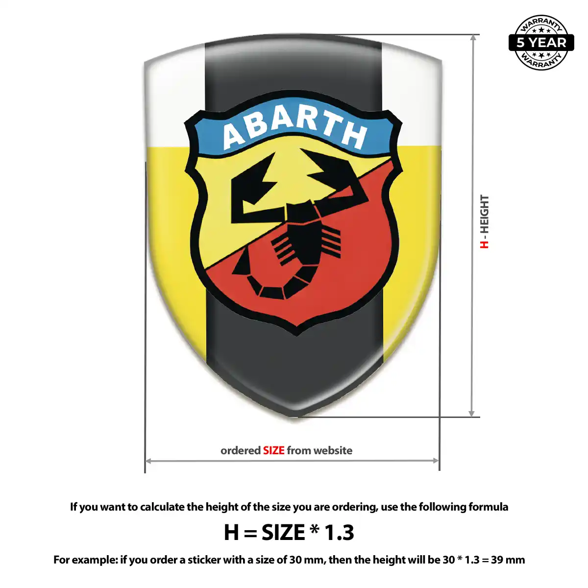 Abarth Emblem Logo Sleek Style